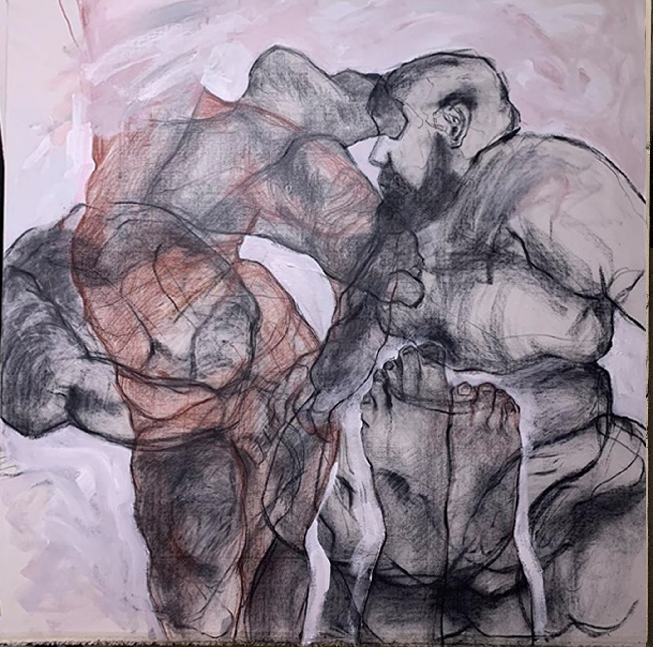 Weaam-ElMasry150x150-cm-acrylic-pen-and-charcoal-on-canvas-2020-2 Weaam El Masry (Egypte)